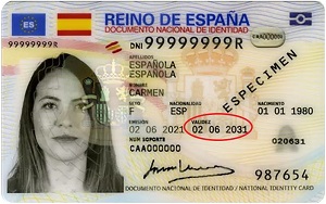 DNIe (4.0): Ver fecha de validez del documento, �ltimo campo en el anverso del Documento